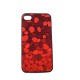 Coque paillette peau de serpent pour Iphone 4 + film protection ecran