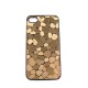 Coque paillette peau de serpent pour Iphone 4 + film protection ecran