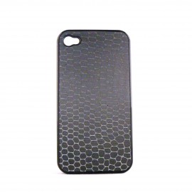 Coque paillette effet peau de serpent pour Iphone 4 + film protection ecran