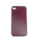 Coque paillette effet peau de serpent pour Iphone 4 + film protection ecran