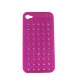 Coque rigide avec des strass diamants pour Iphone 4 + film protection ecran