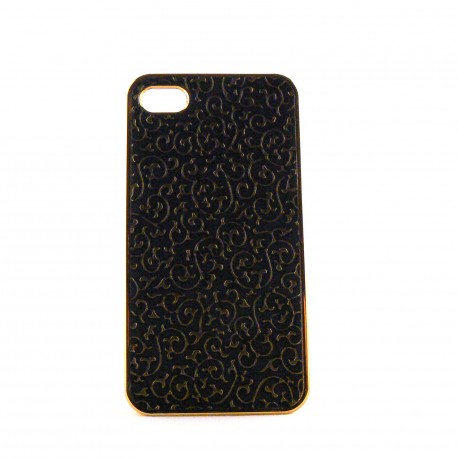 Coque motif gothique pour Iphone 4 + film protection ecran