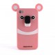 Coque silicone pour Iphone 4 motif koala + film protection ecran offert