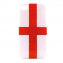 Coque rigide drapeau Angleterre pour Iphone 4  + film protection écran offert