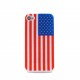 Coque silicone drapeau Etats-Unis/USA pour Iphone 4  + film protection écran offert