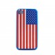 Coque silicone drapeau Etats-Unis/USA pour Iphone 4  + film protection écran offert