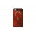 Coque pour Iphone 4  drapeau Turquie vintage+ film protection écran offert