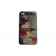 Coque pour Iphone 4 carte postale Angleterre/UK Westminster Abbey+ film protection écran