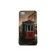 Coque pour Iphone 4 carte postale Tramway+ film protection écran