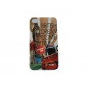 Coque pour Iphone 4 drapeau Angleterre/UK Tower Bridge+ film protection écran