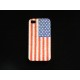 Coque rigide drapeau USA vintage effet brisée pour Iphone 4  + film protection écran offert