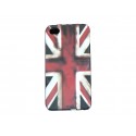 Coque rigide drapeau UK/Angleterre vintage N°2 pour Iphone 4  + film protection écran offert