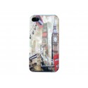 Coque pour Iphone 4 Angleterre Big Ben et Tower Bridge  + film protection écran