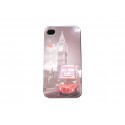 Coque pour Iphone 4 Londres Big Ben Bus rouge + film protection écran