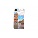 Coque pour Iphone 4 carte postale Paris + film protection écran