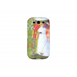 Coque pour Samsung I9300 Galaxy S3 silicone soldat Napoléonien + film protection écran offert