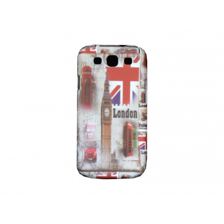 Coque pour Samsung I9300 drapeau Angleterre et Big Ben + film protection écran offert