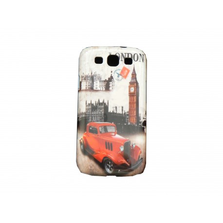 Coque pour Samsung I9300 Londres Big Ben et Westminster Abbey + film protection écran offert