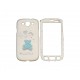 Coque pour Samsung I9300 Galaxy S3 intégrale ourson bleu + film protection écran offert