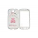 Coque pour Samsung I9300 Galaxy S3 intégrale ourson rose + film protection écran offert