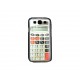 Coque Samsung I9300 Galaxy S3 motif calculatrice  + film protection écran offert