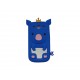 Coque pour Samsung I9300 Galaxy S3 silicone cochon bleu + film protection écran offert