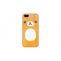 Coque pour Iphone 5 marron orange koala + film protection écran offert