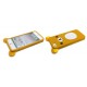 Coque pour Iphone 5 silicone koala marron oreilles jaunes  + film protection écran offert