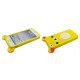 Coque pour Iphone 5 silicone koala jaune oreilles roses  + film protection écran offert