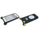 Coque pour Iphone 5 silicone koala noir oreilles jaunes  + film protection écran offert