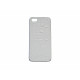 Coque pour Iphone 5 blanche simili-cuir aspect peau de serpent + film protection écran