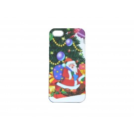 Coque pour Iphone 5 Noel version 1 + film protection écran offert