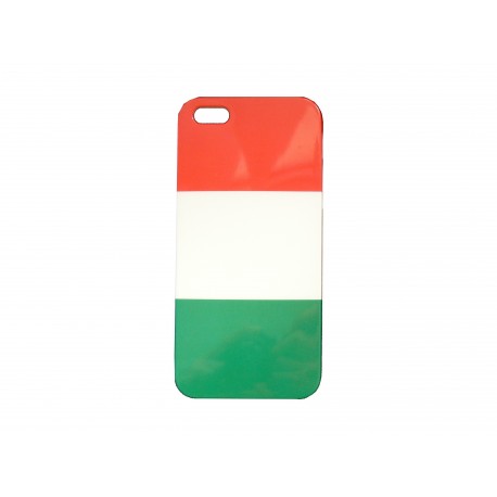 Coque pour Iphone 5 drapeau Italie + film protection écran offert