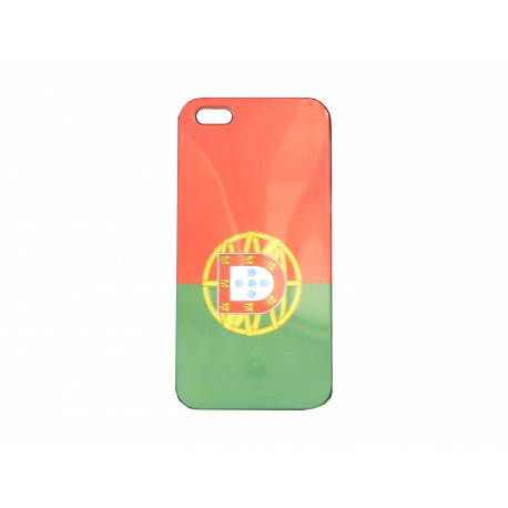 Coque pour Iphone 5 drapeau Portugal + film protection écran offert