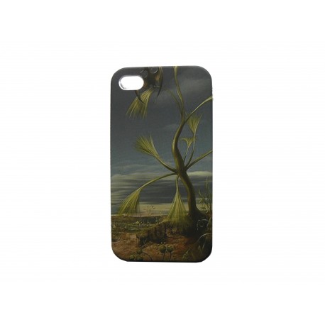 Coque pour Iphone 4 mate desert + film protection écran offert