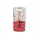 Coque pour Samsung Galaxy S3 / I9300 tour Eiffel rouge pois blancs+ film protection écran offert