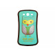 Coque silicone pour Samsung Galaxy S3 / I9300 hibou + film protection écran offert