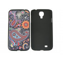 Coque pour Samsung Galaxy S4 / I9500 cachemire multicolore + film protection écran offert