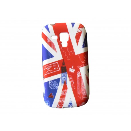 Coque silicone pour Samsung Galaxy Trend/S7560 UK/Angleterre Big Ben + film protection écran offert