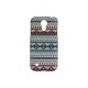 Coque pour Samsung Galaxy S4 / I9500 "maya" bleue + film protection écran offert